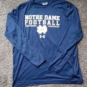 Notre Dame Underarmour Longsleeve